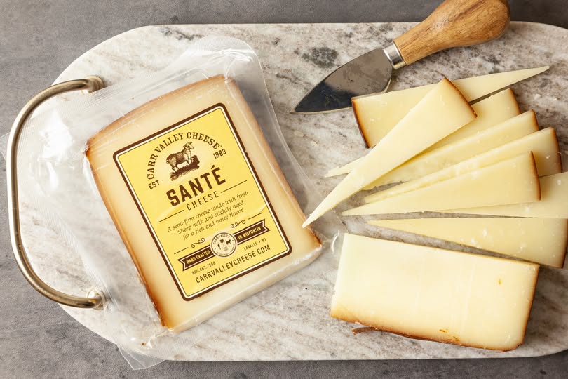 World Cheese Championship. Award Winning - Carr Valley Cheese Sante